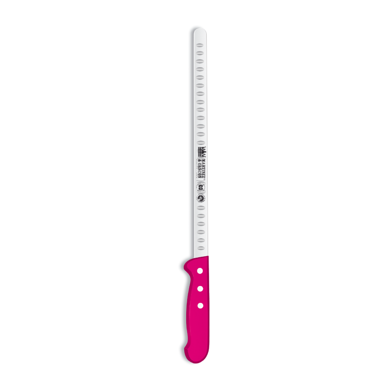 Cuchillo Jamonero alveolado 28,5 cm ROSA EDICIÓN LIMITADA