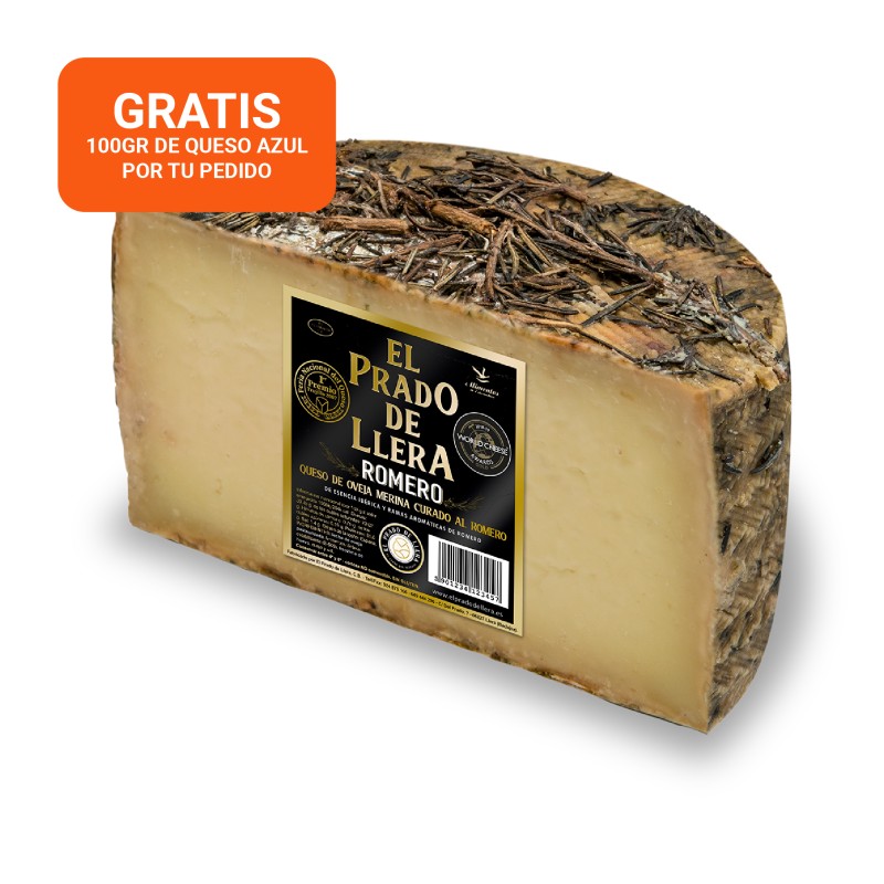 Queso de Oveja Merina Curado al ROMERO. 1,5kg Medio