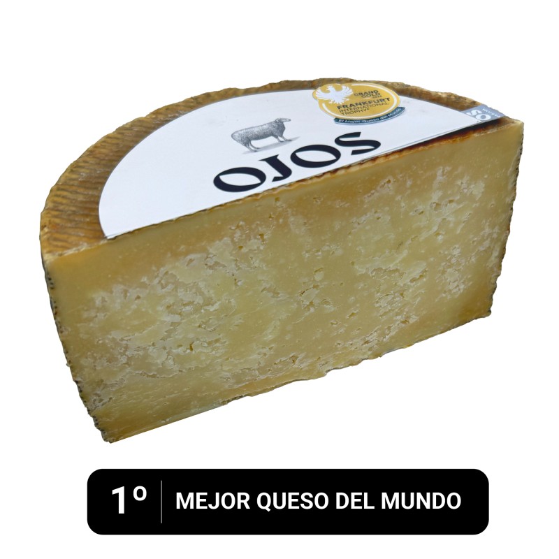 Queso Mitad Manchego Platinum 18 meses El Mejor Queso del Mundo 2025