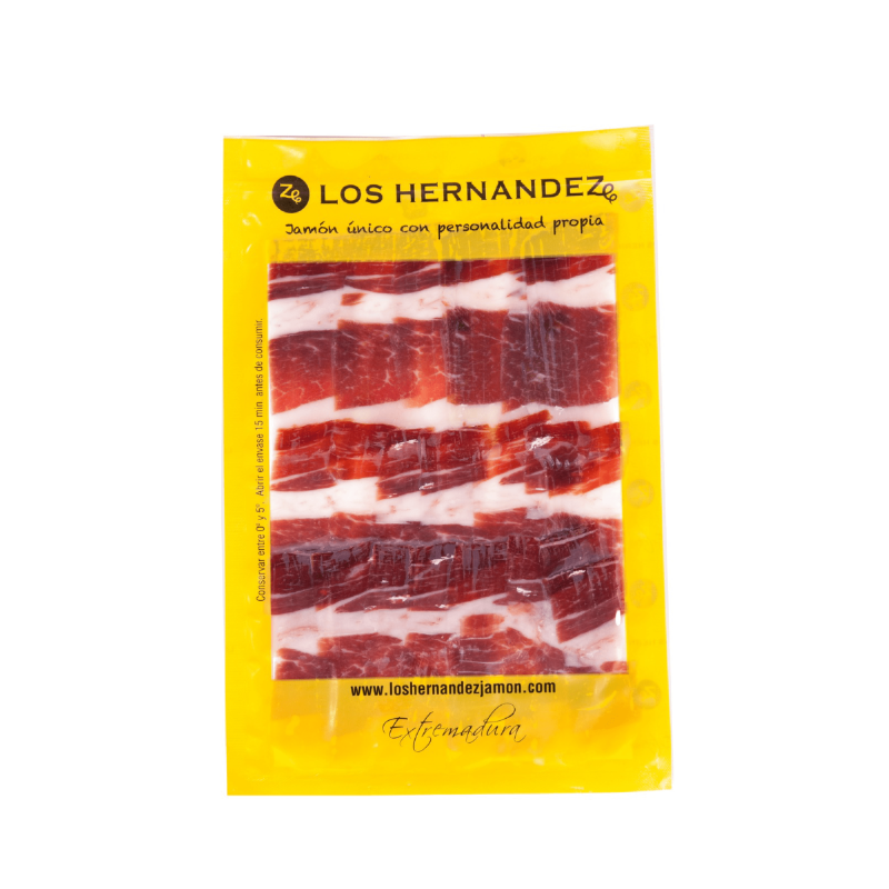 PACK 10 SOBRES JAMÓN DE BELLOTA IBÉRICO 50% RAZA IBÉRICA