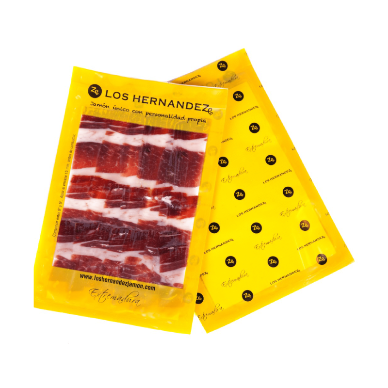 Pack 10 Sobres Jamón De Cebo Ibérico 50% Raza Ibérica | Los Hernández