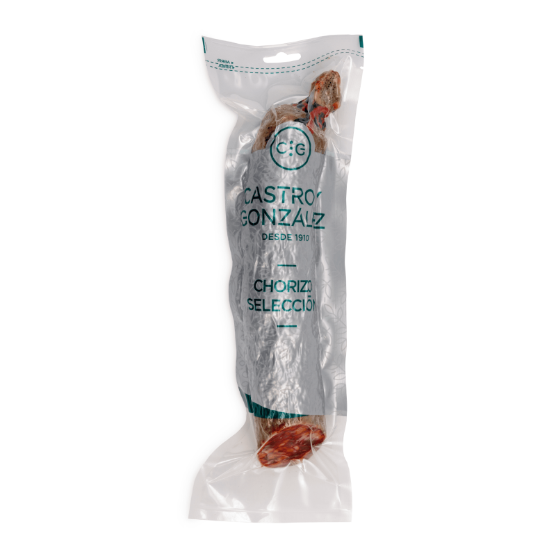 Chorizo Castro y González «Selección» Mitad (0,5 Kg)