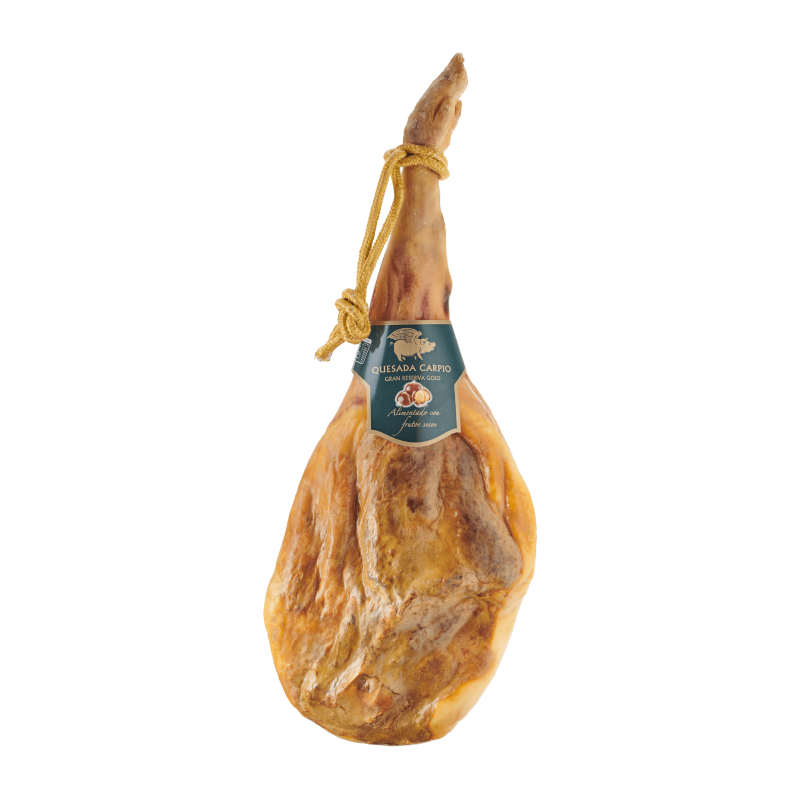 Jamón Gran Reserva Gold Alimentado con Frutos Secos Corte "V" 8 Kg