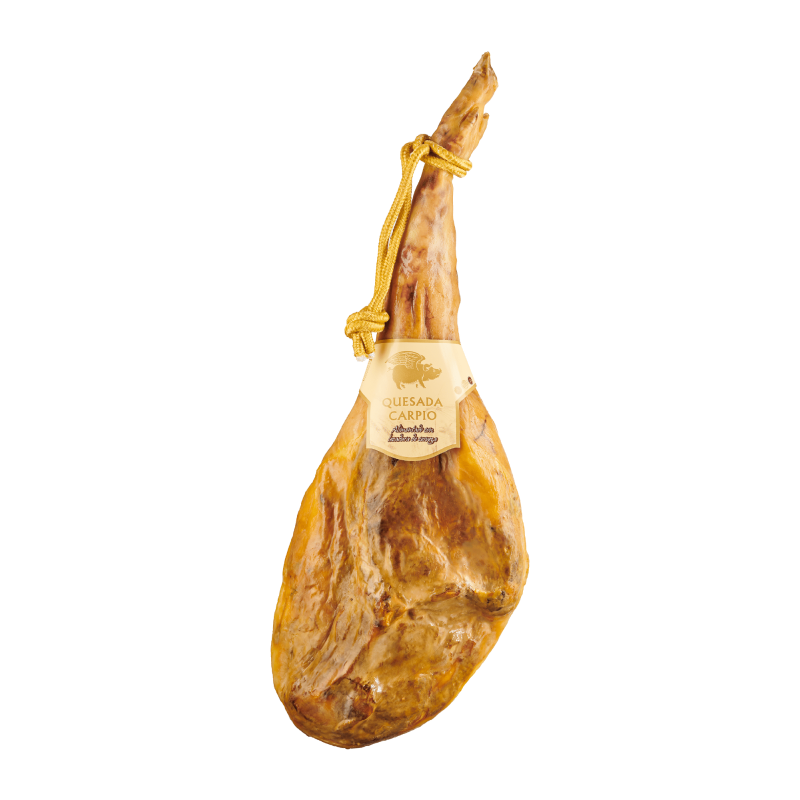 Jamón +20 Meses Alimentado Levadura de Cerveza con Piel 8,5 Kg