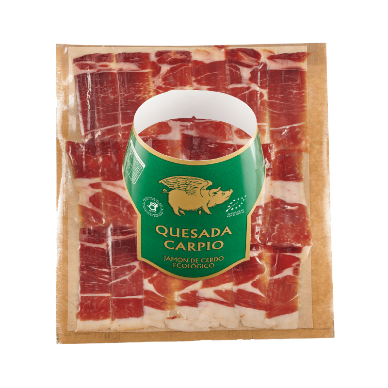 Jamón 50% Gallego Ecológico Loncheado a Máquina 3 Kg (Aprox)